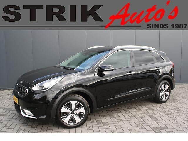 Zwart Gebruikt 2017 Kia Niro First Edition SUV | € 14.649 (Eerlijke prijs) - Afbeelding 1/4