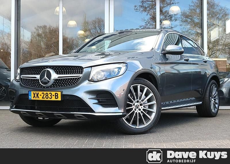 Occasion Mercedes GLC250 AMG line 211 PK (155 kW) 2018 Grijs Coupé