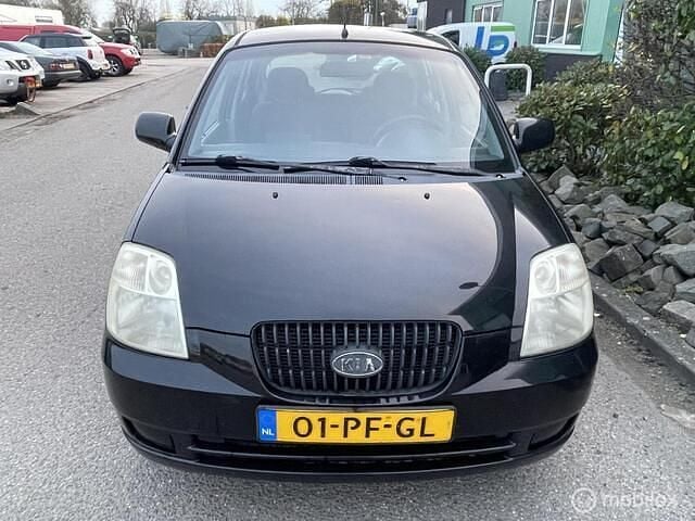 Zwart Gebruikt 2004 Kia Picanto Hatchback | € 1.850 (Eerlijke prijs) - Afbeelding 1/4