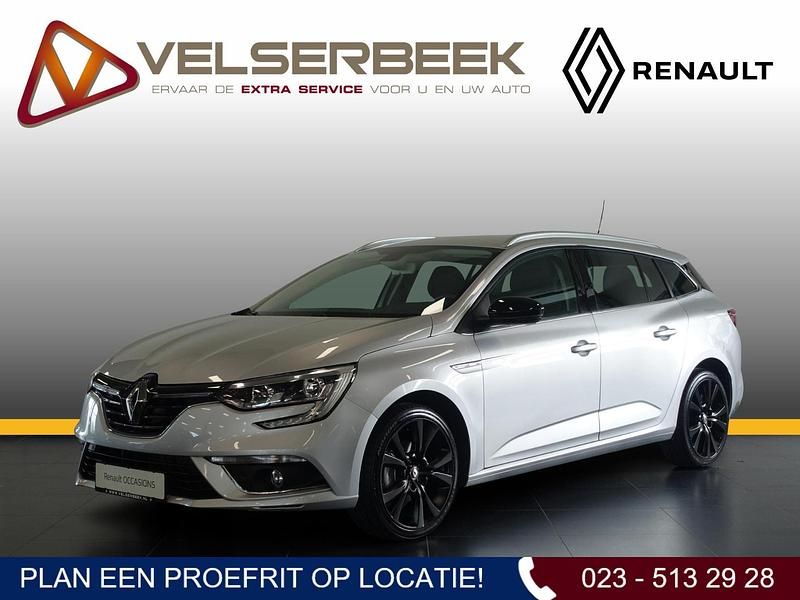 Grijs Gebruikt 2020 Renault Mégane GrandTour LIMITED Stationwagen | € 17.945 (Duur) - Afbeelding 1/4