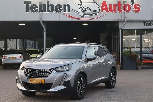 Grijs Gebruikt 2021 Peugeot e-2008 Allure SUV | € 16.695 (Goede deal) - Afbeelding 1/4