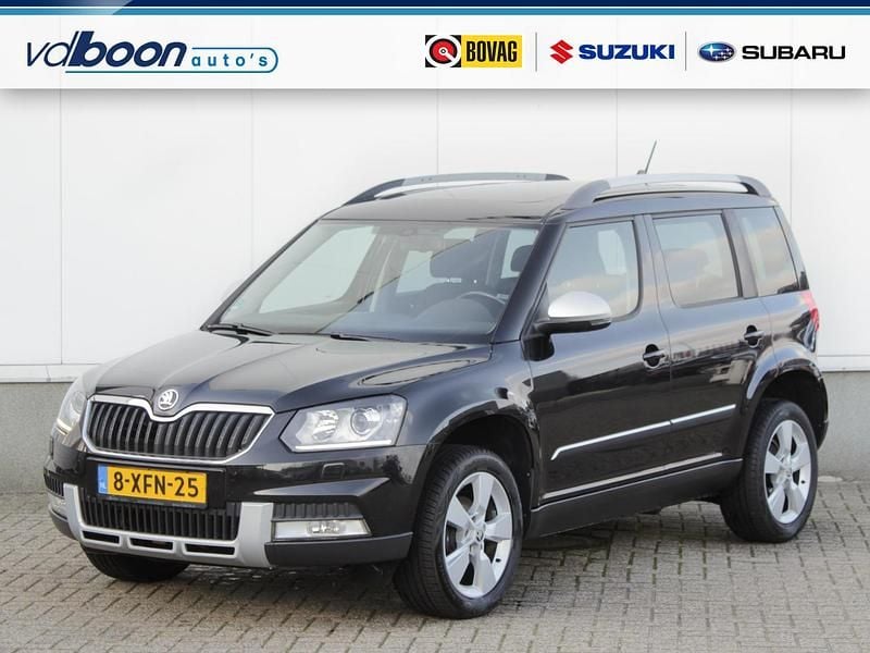 Zwart Gebruikt 2014 Skoda Yeti Outdoor Elegance SUV | € 11.095 (Eerlijke prijs) - Afbeelding 1/4