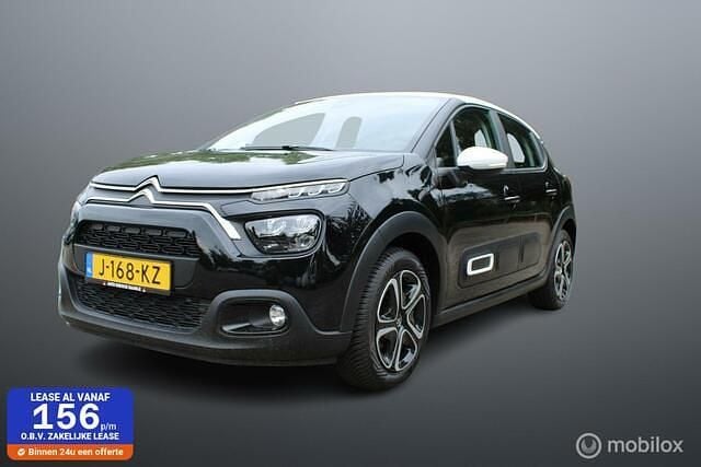 Zwart Gebruikt 2020 Citroën C3 Business Class Hatchback | € 11.495 (Eerlijke prijs) - Afbeelding 1/4