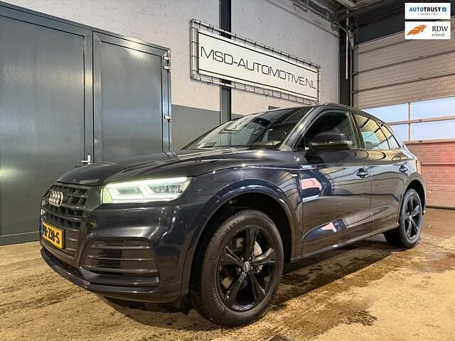 Blauw Occasion 2017 Audi Q5 S-Line SUV | € 24.949 (Goede deal) - Afbeelding 1/4