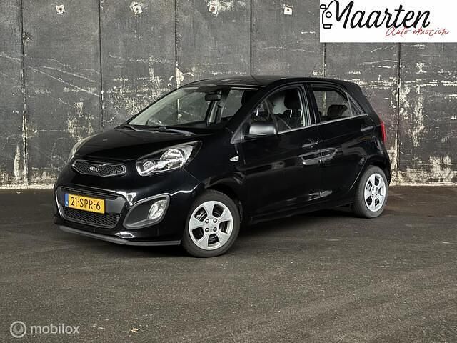 Zwart Occasion 2012 Kia Picanto Hatchback | € 6.450 (Eerlijke prijs) - Afbeelding 1/4