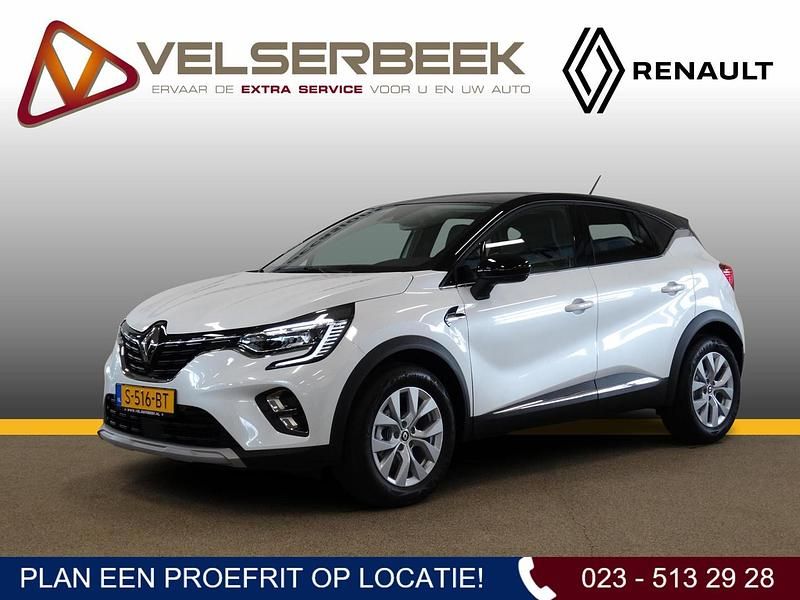Wit/zwart Gebruikt 2023 Renault Captur Intens SUV | € 22.945 (Iets duurder) - Afbeelding 1/4