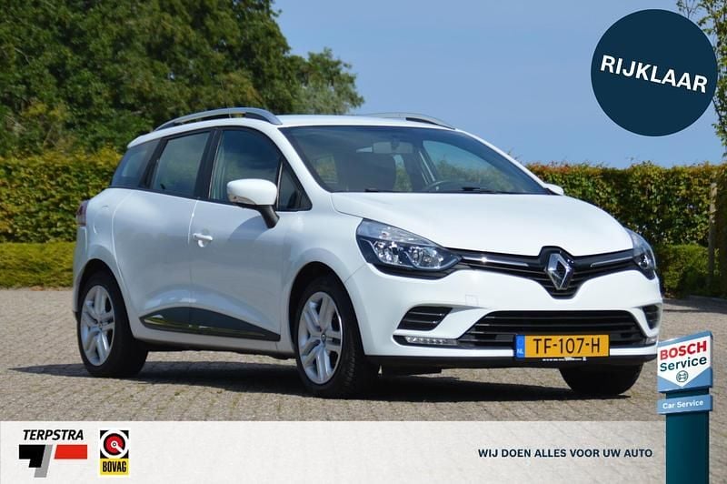 Wit Gebruikt 2018 Renault Clio GrandTour Zen Stationwagen | € 7.990 (Goede deal) - Afbeelding 1/4