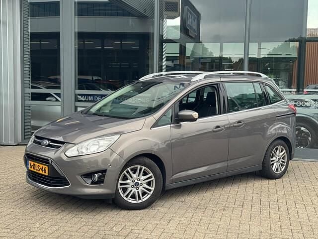 Bruin Gebruikt 2013 Ford Grand C-Max Titanium MPV | € 4.950 (Goede deal) - Afbeelding 1/4