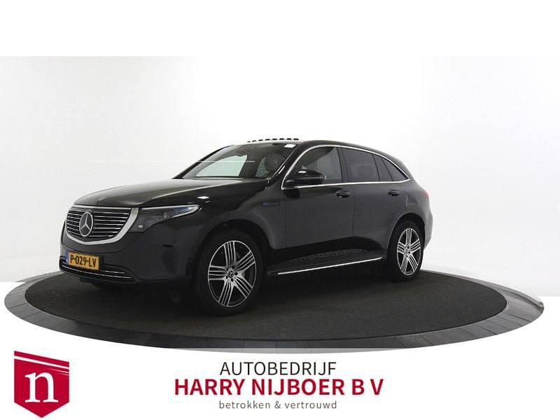 Zwart Occasion 2021 Mercedes EQC400 Premium Plus SUV | € 34.700 (Super prijs) - Afbeelding 1/4