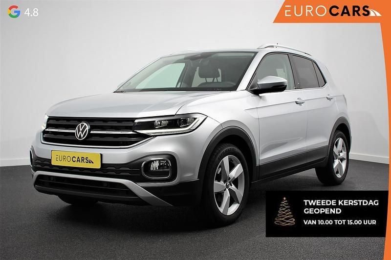 Zilver, metallic lak Gebruikt 2021 VW T-Cross Style SUV | € 19.940 (Goede deal) - Afbeelding 1/4