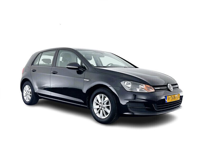 Zwart Gebruikt 2014 VW Golf VII Comfortline Hatchback | € 6.945 (Goede deal) - Afbeelding 1/4