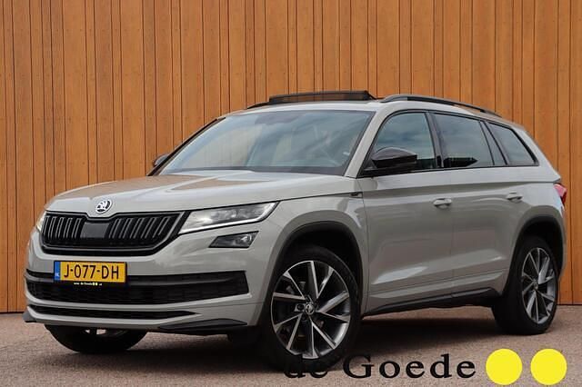 Grijs Gebruikt 2020 Skoda Kodiaq Business Line SUV | € 31.940 (Duur) - Afbeelding 1/4