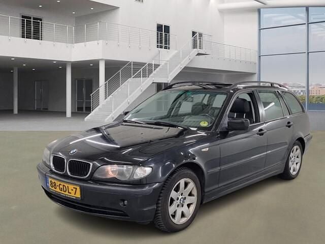 Zwart Gebruikt 2005 BMW 320 Stationwagen | € 995 (Super prijs) - Afbeelding 1/4