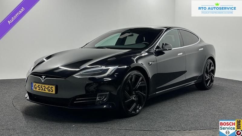 Occasion Tesla Model S 450 kW (613 PK) 2018 Zwart Hatchback