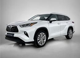 Wit metallic Gebruikt 2024 Toyota Highlander Executive SUV | € 74.950 (Eerlijke prijs) - Afbeelding 1/4