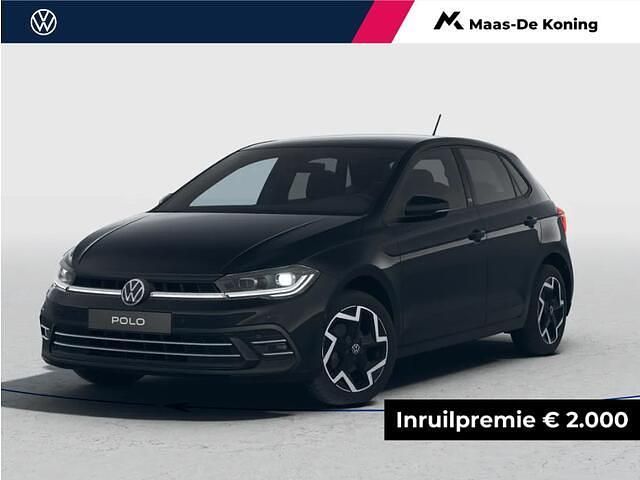 Zwart Nieuw 2026 VW Polo Edition Hatchback | € 33.590 (Duur) - Afbeelding 1/4