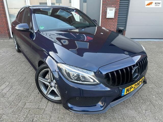Blauw Gebruikt 2017 Mercedes C180 Sport Edition Sedan | € 22.600 (Goede deal) - Afbeelding 1/4