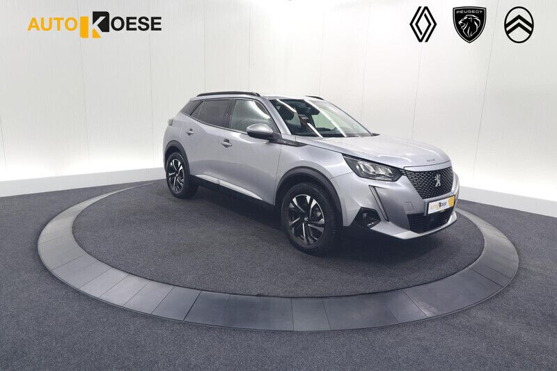 Grijs Gebruikt 2021 Peugeot e-2008 GTi SUV | € 20.795 (Eerlijke prijs) - Afbeelding 1/4