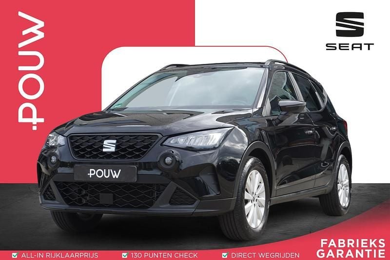 Zwart, metallic lak Gebruikt 2022 Seat Arona Style SUV | € 18.950 (Eerlijke prijs) - Afbeelding 1/4