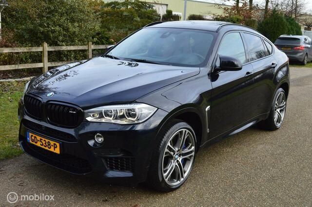 Zwart Gebruikt 2015 BMW X6 M Comfort Edition SUV | € 34.750 - Afbeelding 1/4