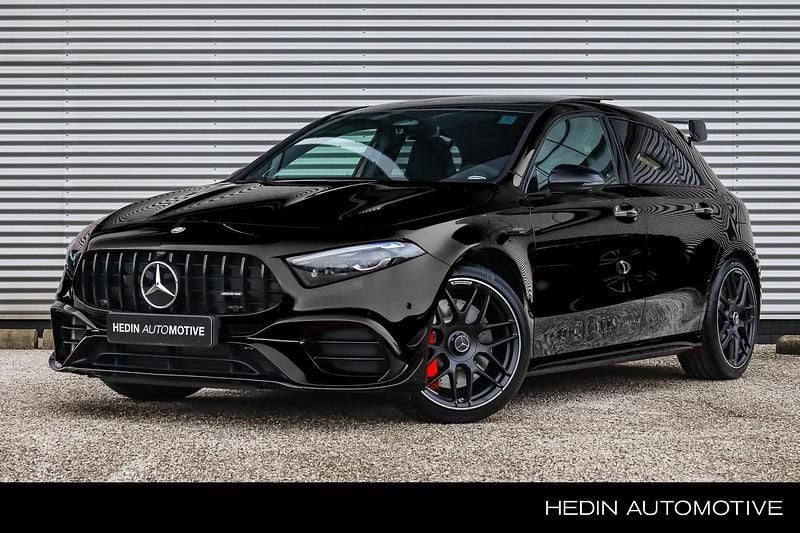 Zwart Nieuw 2025 Mercedes A45 AMG Premium Plus Hatchback | € 106.450 - Afbeelding 1/4