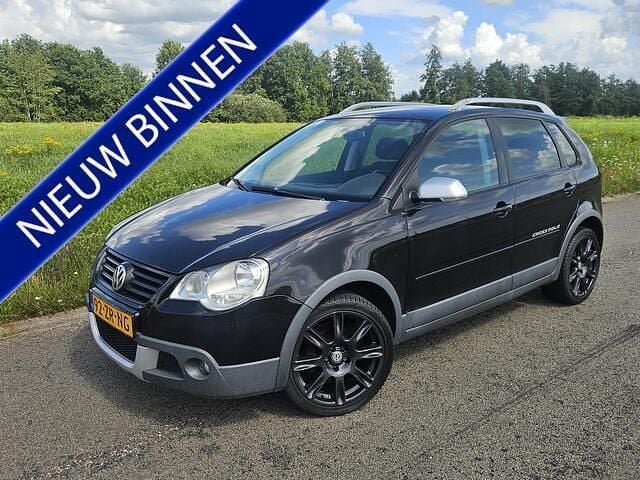 Zwart Gebruikt 2008 VW Polo Cross Hatchback | € 3.450 (Duur) - Afbeelding 1/4