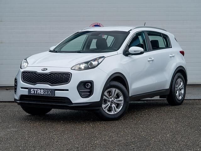 Wit Occasion 2017 Kia Sportage Comfort SUV | € 14.950 (Goede deal) - Afbeelding 1/4