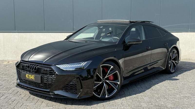 Zwart Gebruikt 2020 Audi RS7 Sportback Design Hatchback | € 134.995 (Duur) - Afbeelding 1/4