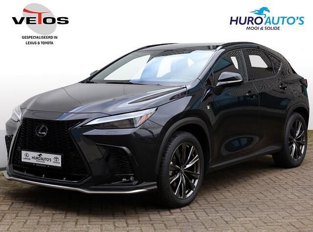 Zwart Occasion 2023 Lexus NX350h Sport Line SUV | € 57.895 (Iets duurder) - Afbeelding 1/4