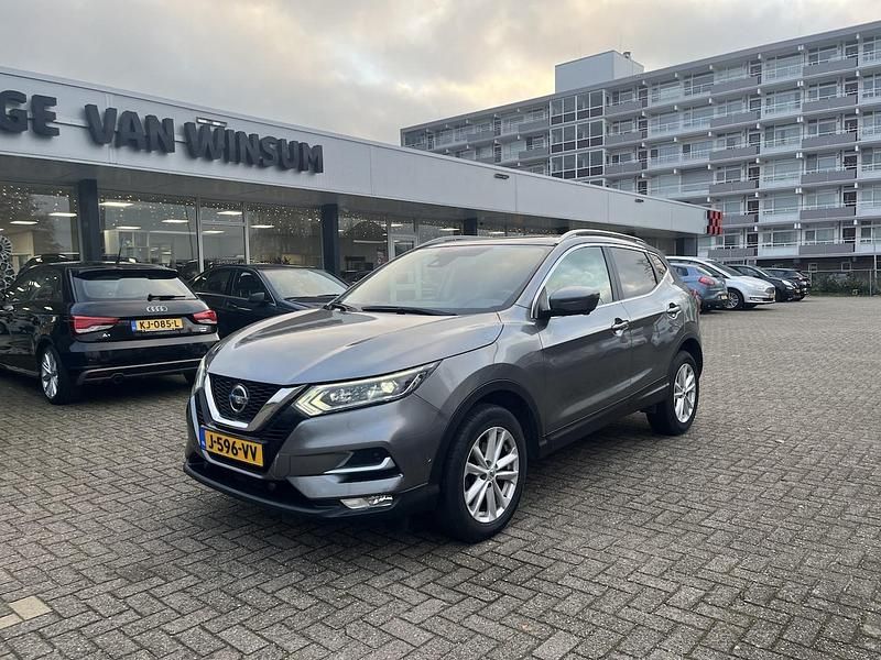 Grijs Occasion 2020 Nissan Qashqai Tekna SUV | € 20.900 (Eerlijke prijs) - Afbeelding 1/4