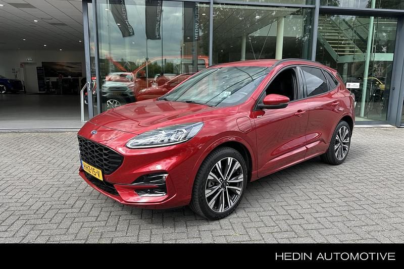 Rood Gebruikt 2021 Ford Kuga ST-Line X SUV | € 24.995 (Eerlijke prijs) - Afbeelding 1/4