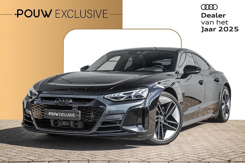 Zwart Gebruikt 2021 Audi e-tron GT quattro S-Line Sedan | € 57.950 (Duur) - Afbeelding 1/4