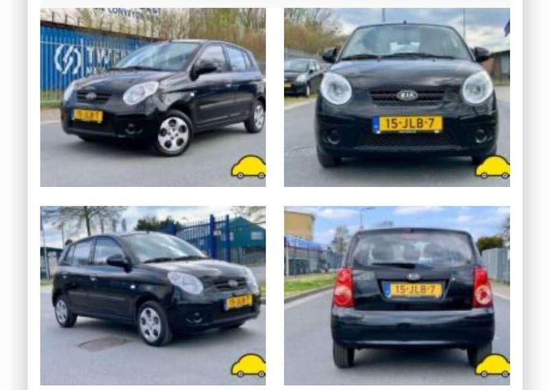 Zwart Occasion 2009 Kia Picanto Spirit Hatchback | € 1.950 (Eerlijke prijs) - Afbeelding 1/4