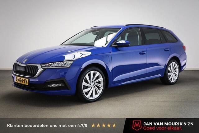 Blauw Gebruikt 2021 Skoda Octavia Business Line Stationwagen | € 22.245 (Super prijs) - Afbeelding 1/4