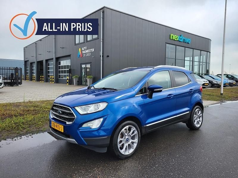 Blauw Gebruikt 2018 Ford Ecosport Titanium SUV | € 12.450 (Iets duurder) - Afbeelding 1/4
