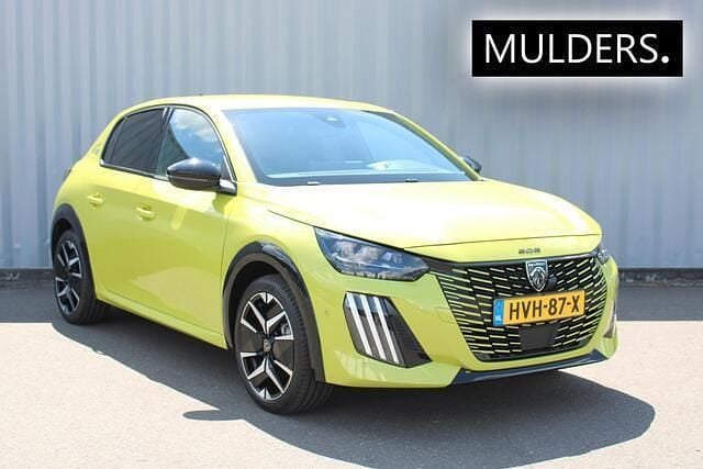 Geel Nieuw 2025 Peugeot e-208 GTi Hatchback | € 31.900 (Eerlijke prijs) - Afbeelding 1/2