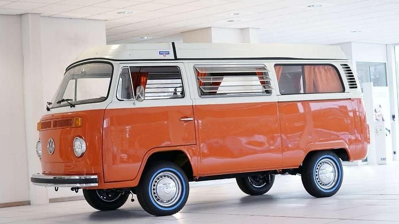 Oranje Gebruikt 1974 VW T2 Van | € 45.950 - Afbeelding 1/4