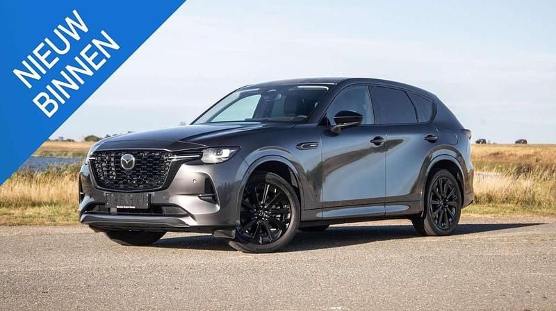 Grijs Gebruikt 2023 Mazda CX-60 Homura-Line SUV | € 36.750 - Afbeelding 1/4