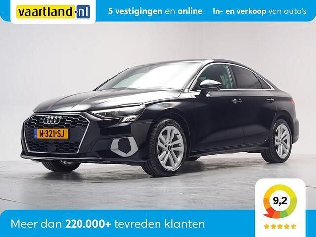 Zwart Gebruikt 2022 Audi A3 Advanced Sedan | € 19.409 (Eerlijke prijs) - Afbeelding 1/4