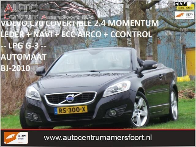Zwart Gebruikt 2010 Volvo C70 Momentum Cabriolet | € 7.949 - Afbeelding 1/4