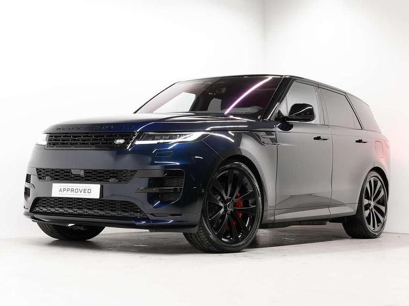 Portofino blue (donker blauw)ebony leder Gebruikt 2023 Land Rover Range Rover Sport SE Dynamic SUV | € 105.000 (Goede deal) - Afbeelding 1/4
