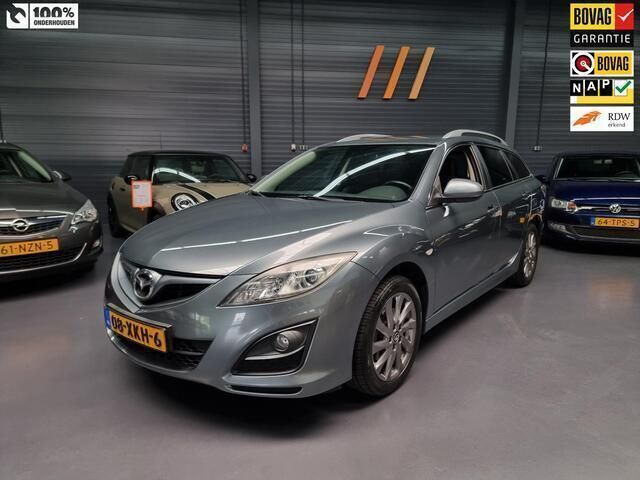 Grijs Gebruikt 2012 Mazda 6 Exclusive Stationwagen | € 8.995 (Duur) - Afbeelding 1/4