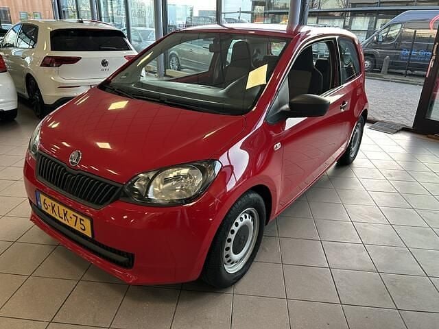 Rood Gebruikt 2013 Skoda Citigo Hatchback | € 5.950 (Eerlijke prijs) - Afbeelding 1/3