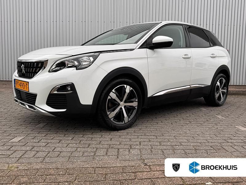 Wit Gebruikt 2017 Peugeot 3008 Allure SUV | € 16.895 (Eerlijke prijs) - Afbeelding 1/4