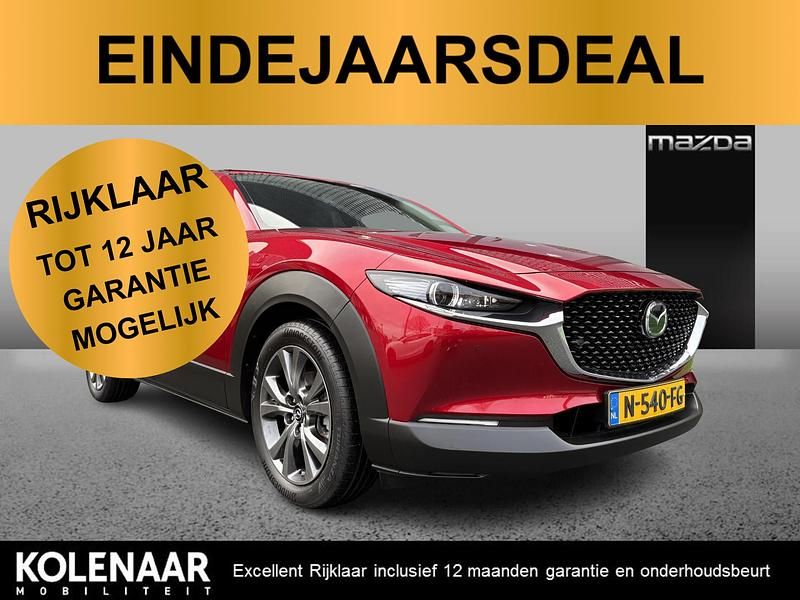 Soul red crystal Gebruikt 2021 Mazda CX-30 Luxury SUV | € 25.895 (Eerlijke prijs) - Afbeelding 1/4
