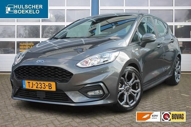 Grijs Gebruikt 2018 Ford Fiesta ST-Line Hatchback | € 13.750 (Eerlijke prijs) - Afbeelding 1/4