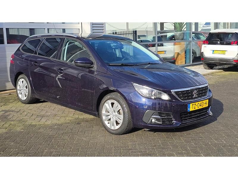 Occasion Peugeot 308 110 PK (80 kW) 2019 Blauw Stationwagen