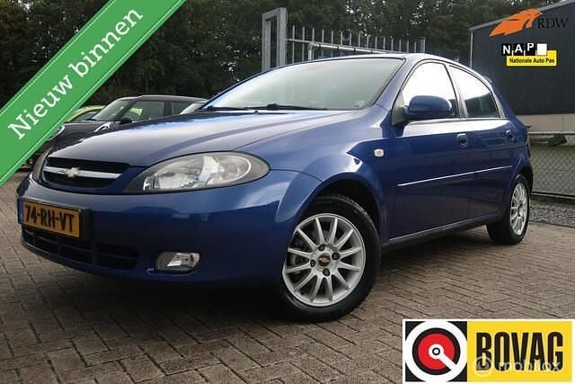 Blauw Gebruikt 2005 Chevrolet Lacetti Hatchback | € 1.499 (Goede deal) - Afbeelding 1/4
