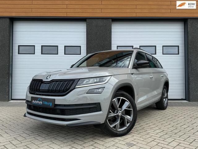 Grijs Gebruikt 2020 Skoda Kodiaq SportLine SUV | € 30.790 (Iets duurder) - Afbeelding 1/4
