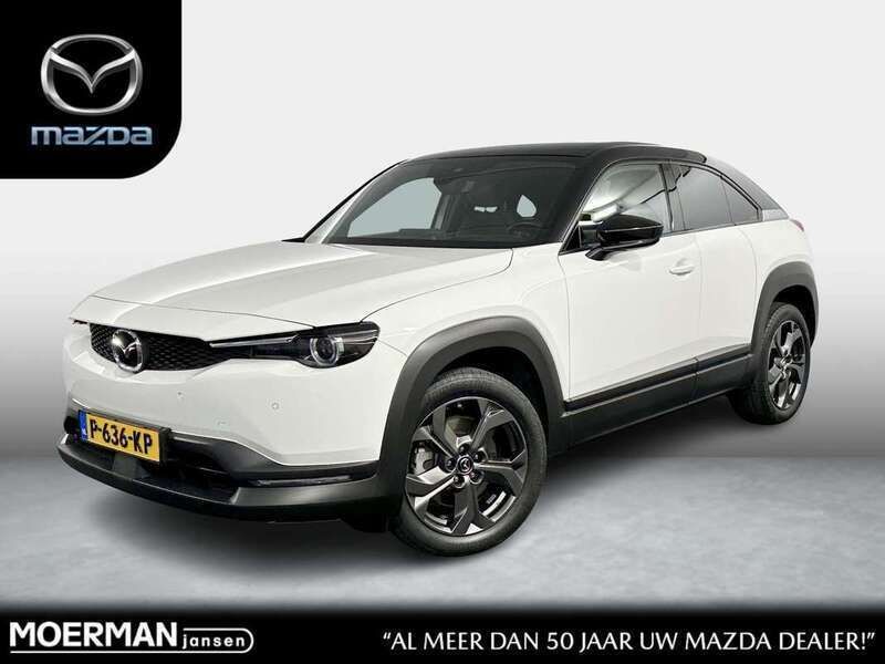 Black&white (licht wit) Gebruikt 2021 Mazda MX30 Edition SUV | € 15.450 (Goede deal) - Afbeelding 1/3